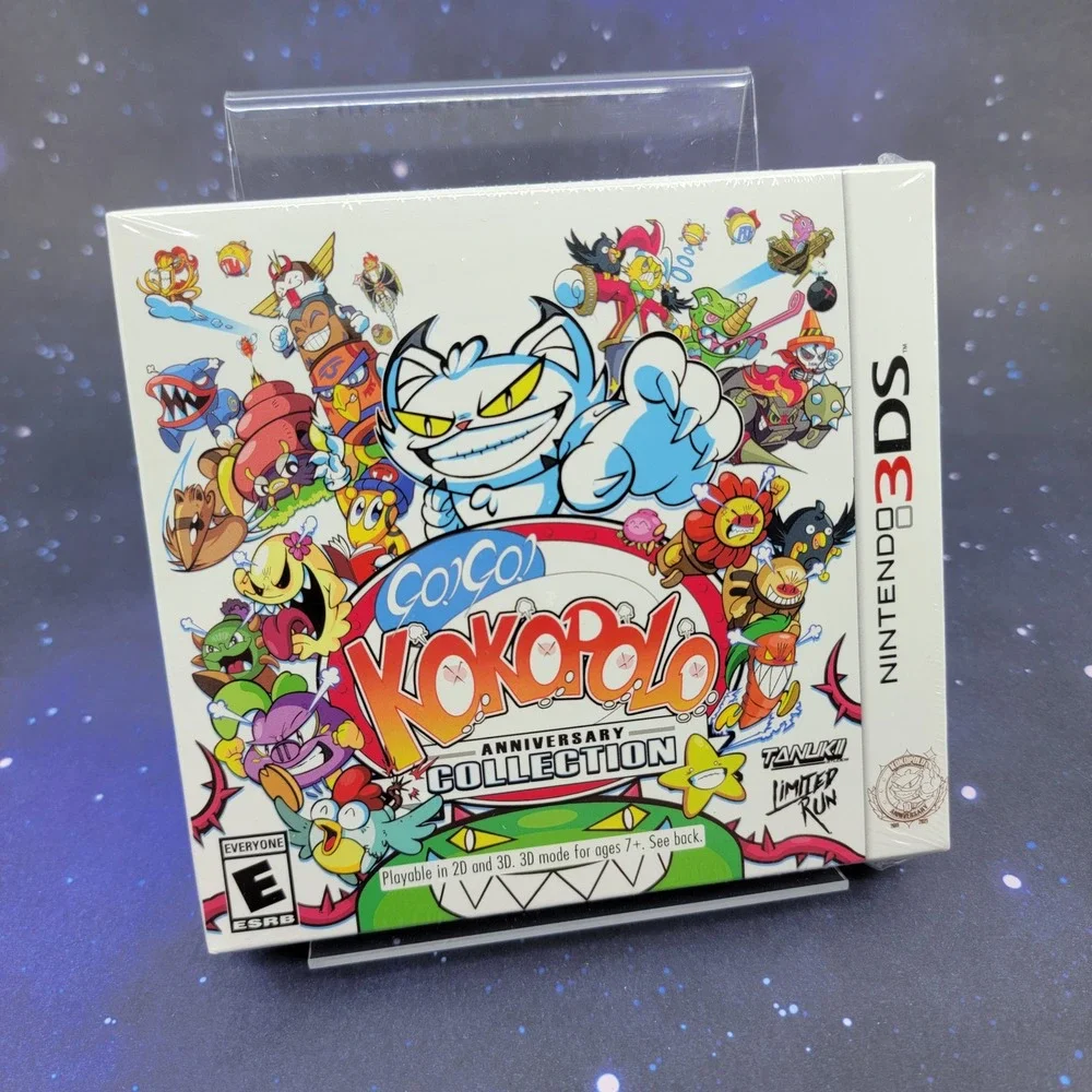 Go! Go! Kokopolo Anniversary Collection Nintendo 3DS Limited Run Games Sealed